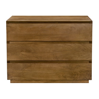 Geremiah 3-drawer Nightstand In Spice Tan