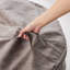 Housse pour fauteuil à billes rafraîchissant pour l'été chaud (sans rembourrage), fauteuil à billes géant pour le rangement des animaux en peluche (gris, 4 pi)-948656004-951307942
