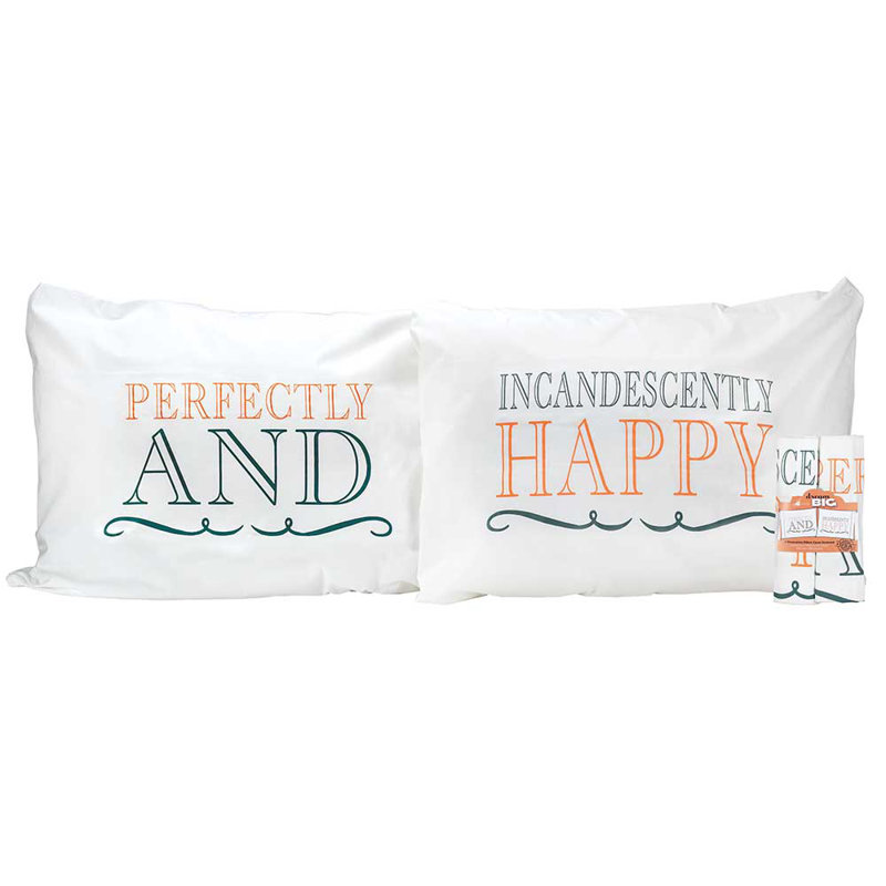 Pillowcase Set Perfectly Happy