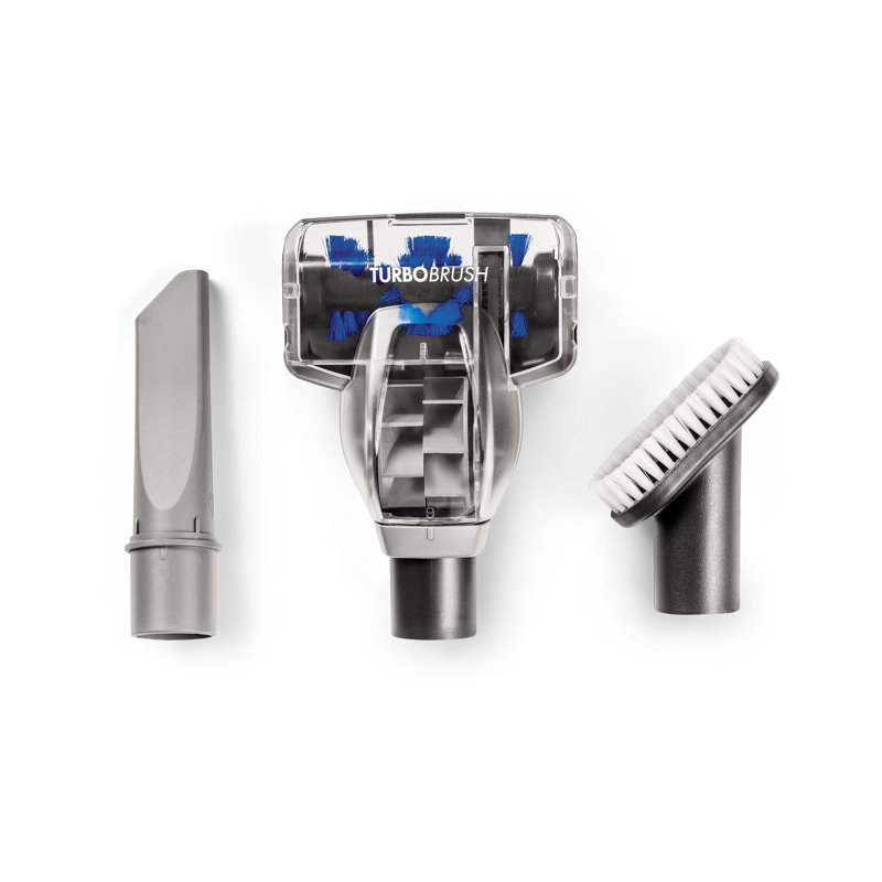 Black and Blue Upright Bagless Vacuum Cleaner with HEPA Filter