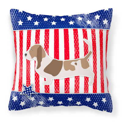 Patriotic Outdoor Throw Pillow