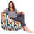 White/Green/Orange Cotton Blend selected