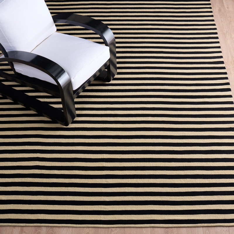 Ralph Lauren Canyon Stripe Wool Striped Rug, Rectangle 8' x 10'