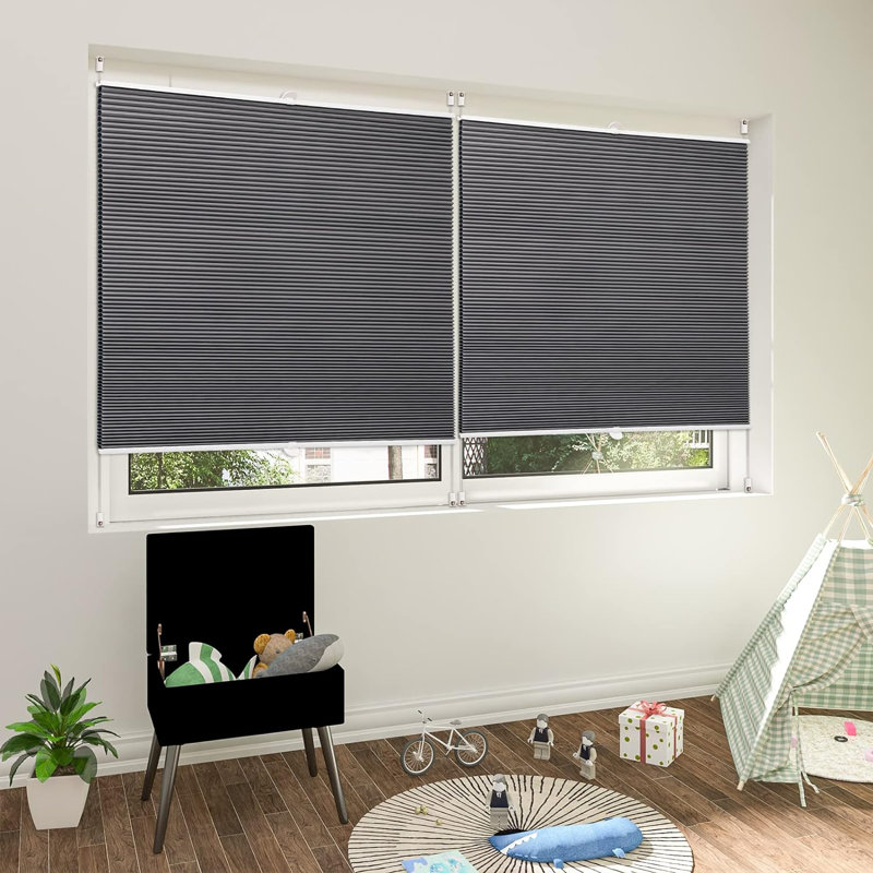 Blackout Pleated Shade, 70cm W x 130cm L
