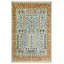 Tapis bleu clair Persian Trellis