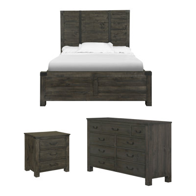 Braydon Solid Wood Piece Bedroom Set