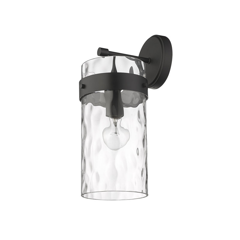 Aultman Armed Sconce, 15.5" H x 7.75" W x 6.5" D, Matte Black