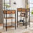 Beom 15.7'' W Metal Nightstand-305154350