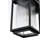 Aida Melbourne 6 Inch Outdoor Wall Sconce in Black
