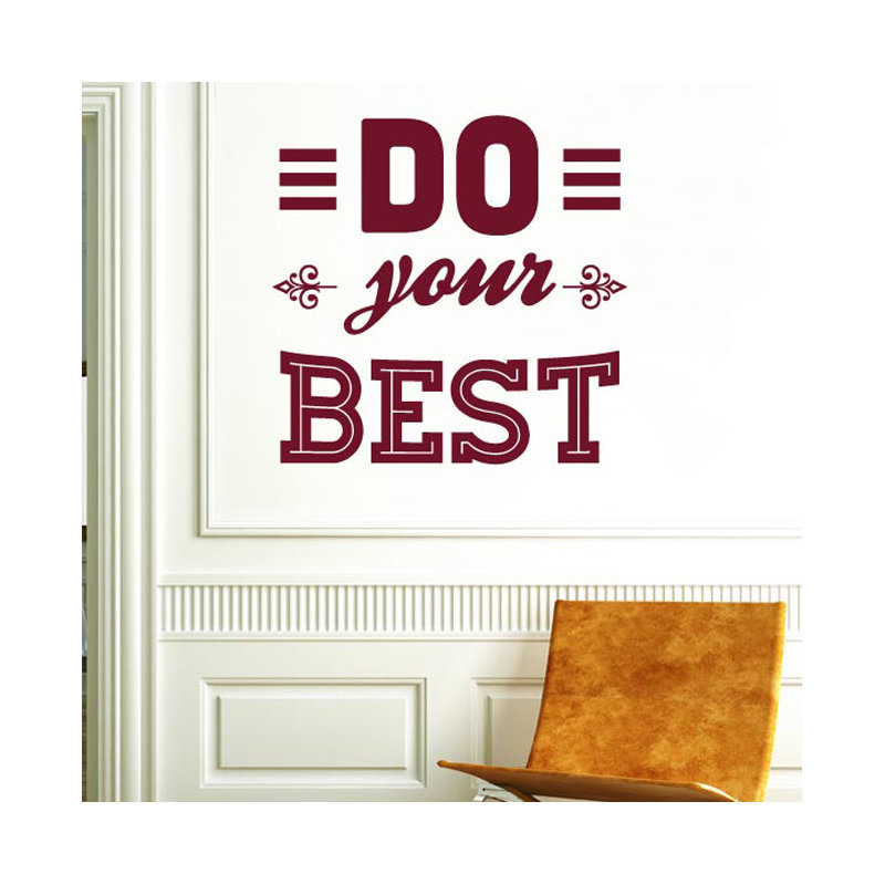 Wall Decal, Burgundy