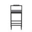 Tabourets de bar rembourrés en velours à hauteur de comptoir pour îlot de cuisine, ensemble de 2 chaises de salle à manger modernes avec repose-pieds et dossier-1294820793-1294820794