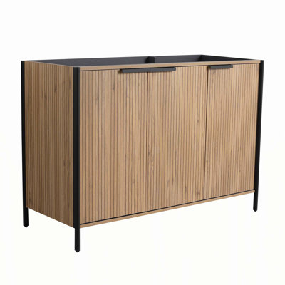 Stylish Freestanding Bathroom Vanity with Advanced Features for Optimal Storage