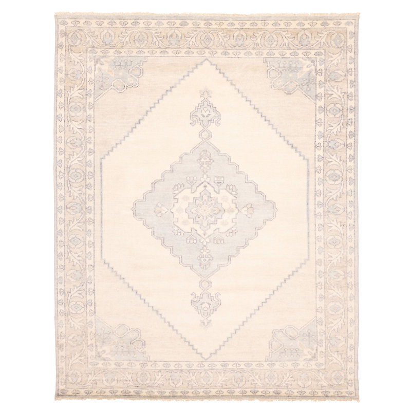 Tapis crème Jules Serapi 8 pi 0 po x 9 pi 10 po