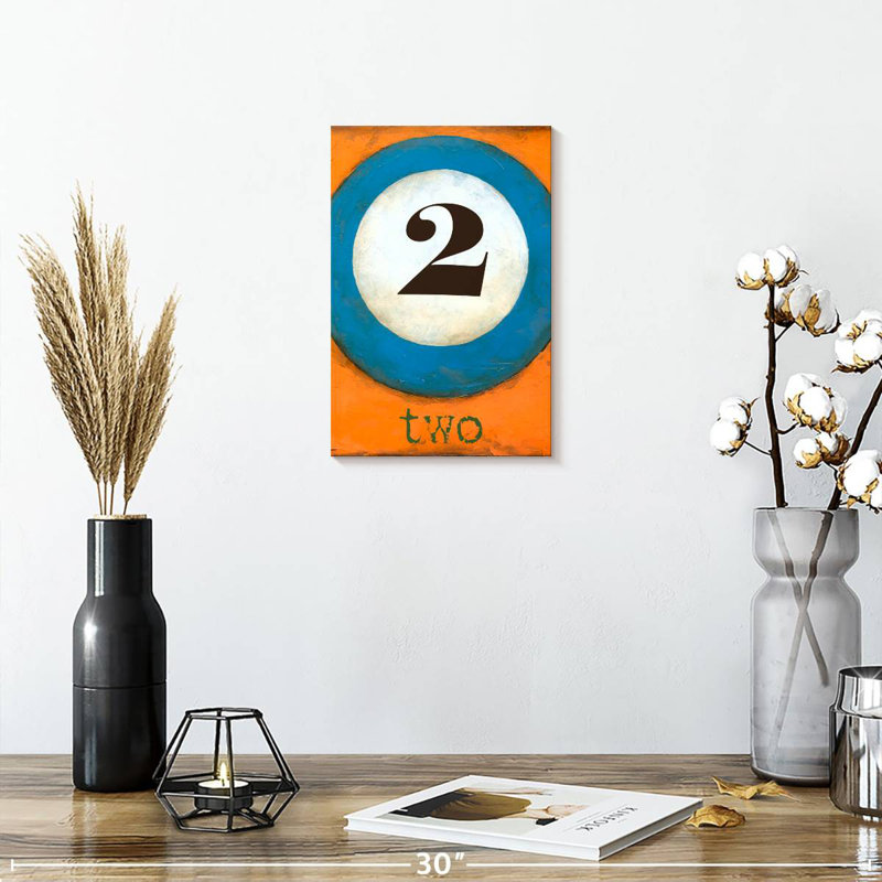 Senne Graphic Pool II, 12" H x 8" W