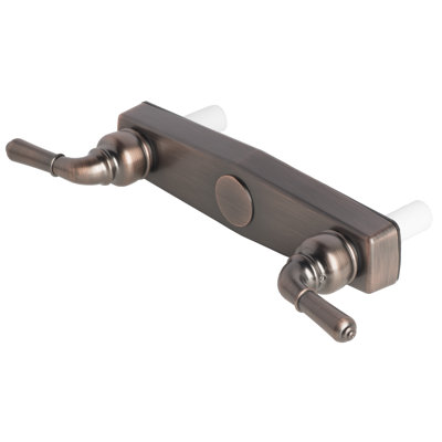 Mobile Home Two Handle Non-Metallic Shower Diverter
