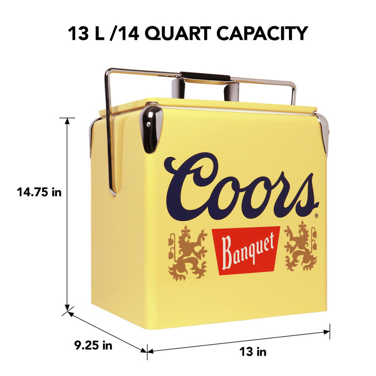 https://assets.wfcdn.com/im/56931937/resize-h755-w755%5Ecompr-r85/2352/235206082/Coors+Banquet+Retro+Ice+Chest+Cooler+with+Bottle+Opener+13L+%2814+qt%29%2C+Yellow+and+Silver.jpg