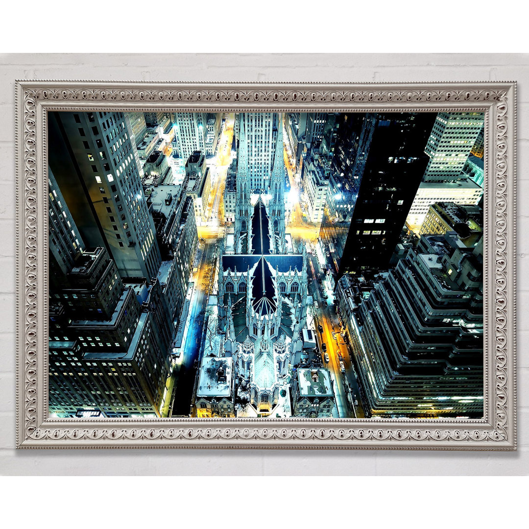 St. Patricks Cathedral New York - Einzelner Bilderrahmen Kunstdrucke