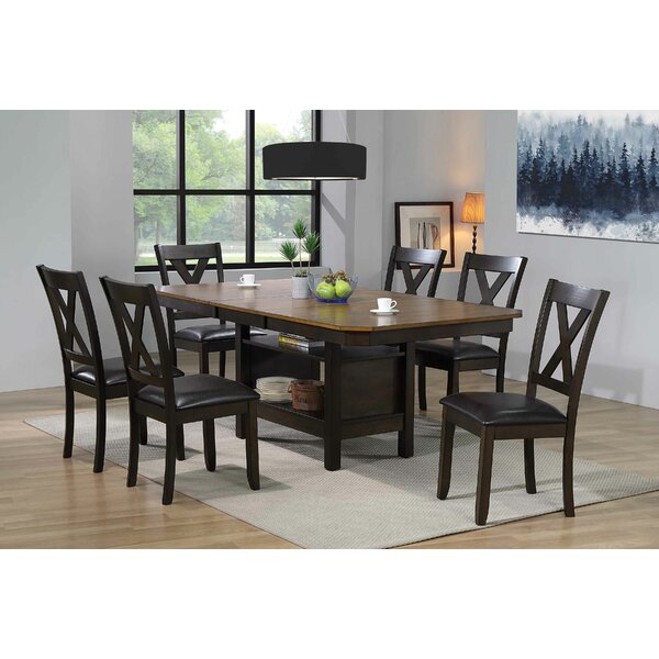 Red Barrel Studio® Roselare 7 - Piece Extendable Dining Set & Reviews ...