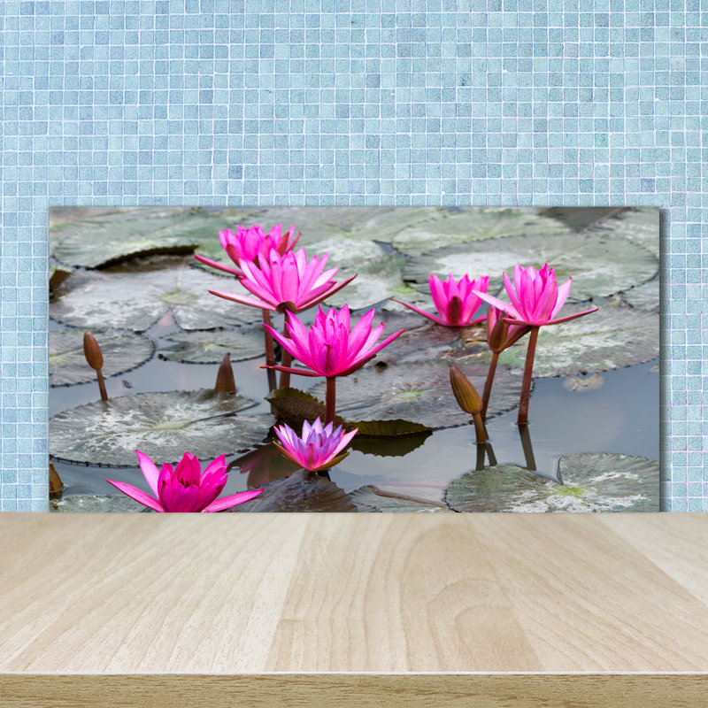 Loisjean 50cm W x 100cm L Glass Peel and Stick Panel
