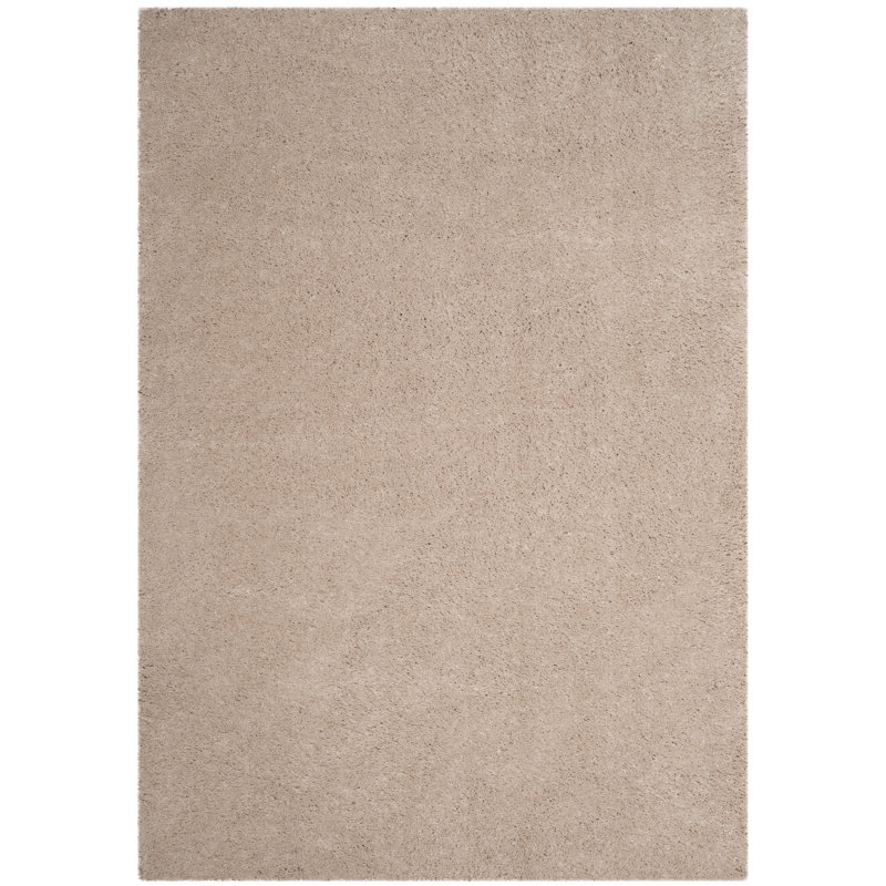 Schmitt Shag Performance Solid Color Rug, Rectangle 4' x 6'