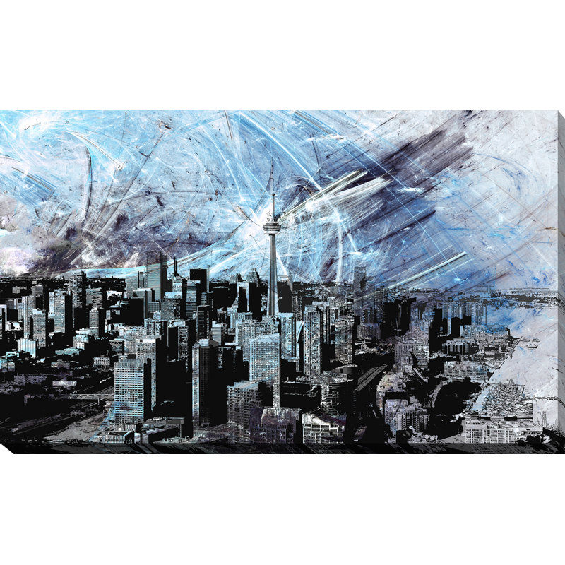 " Toronto ", 40" H x 24" W x 1" D