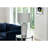 25" Modern Grey Ceramic Table Lamp with Grey Shade