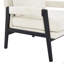 Fauteuil d'appoint rembourré Modern Chenille-1056847363