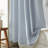 Calvin Klein Waffle Solid Blue Shower Curtain