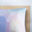 Housse de couette carrée avec imprimé tie dye