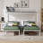 Twin Over Twin & Twin Triple Bunk Bed-2001245492
