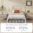 Hidalgo Metal Platform Bed-118303749-118303751