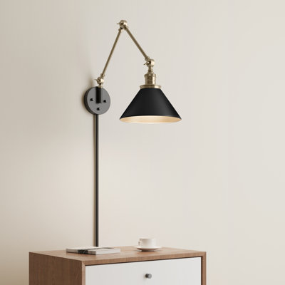Shearson Adjustable Swing Arm Wall Sconce