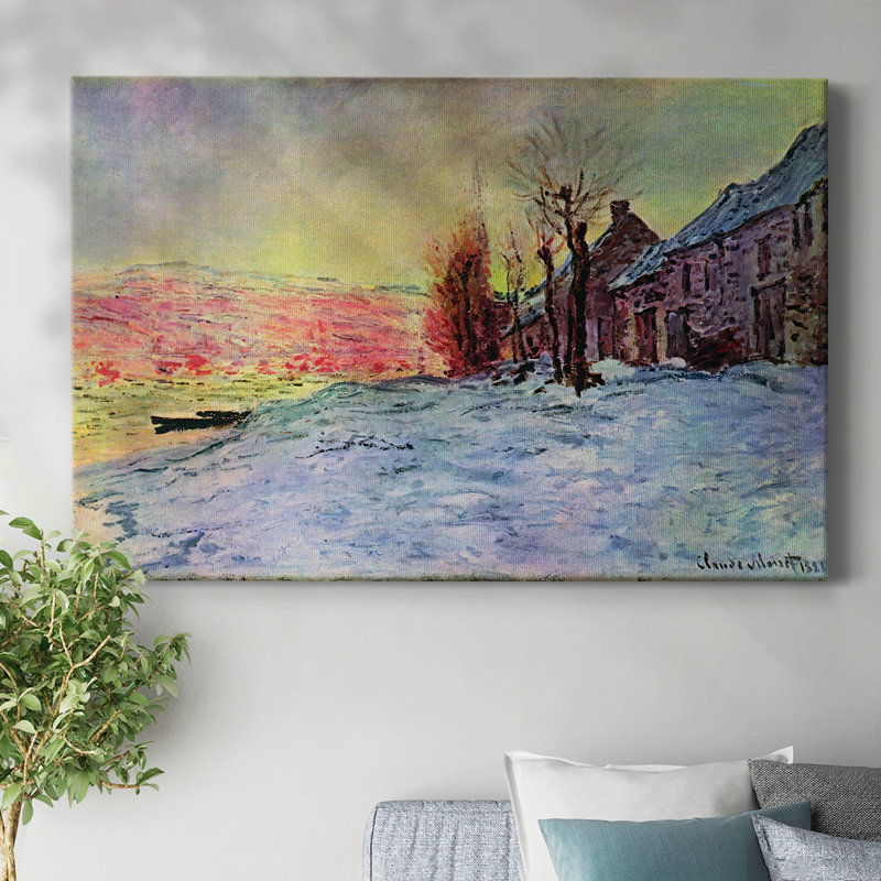 Lava Court - Toile tendue avec châssis, H 12 po x l 18 po