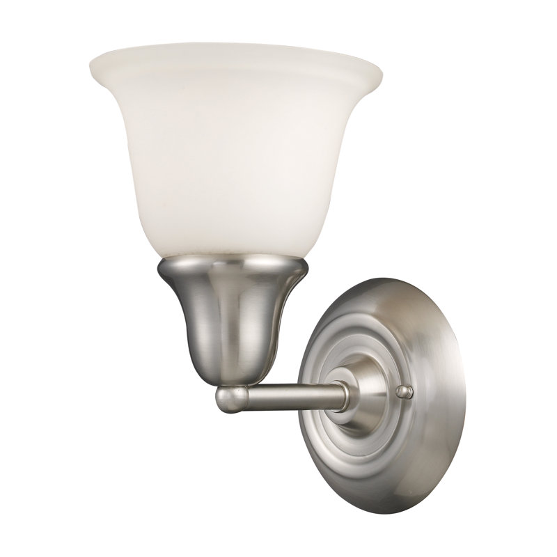 Berwick 26.5'' Wide 3-Light Vanity Light - Brushed Nickel, 10.5" H x 26.5" W x 8" D, 3 Lights