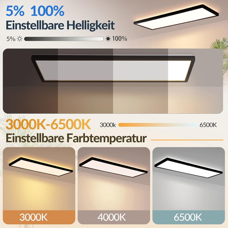 Flush Mount, Matte Black