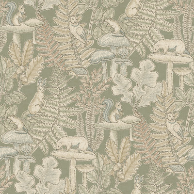 Papier peint Holt Sage Woodland