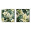 Halmstad - Ensemble de 2 collages carrés tropicaux-101864535-101864536