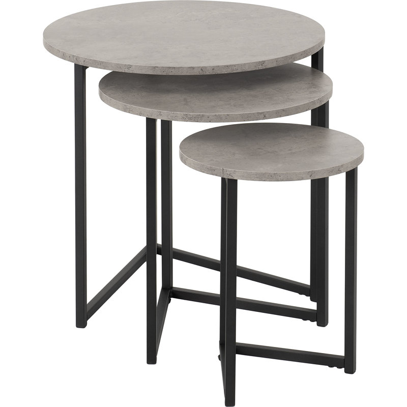 Alfonzo 3 Piece Nest of Tables