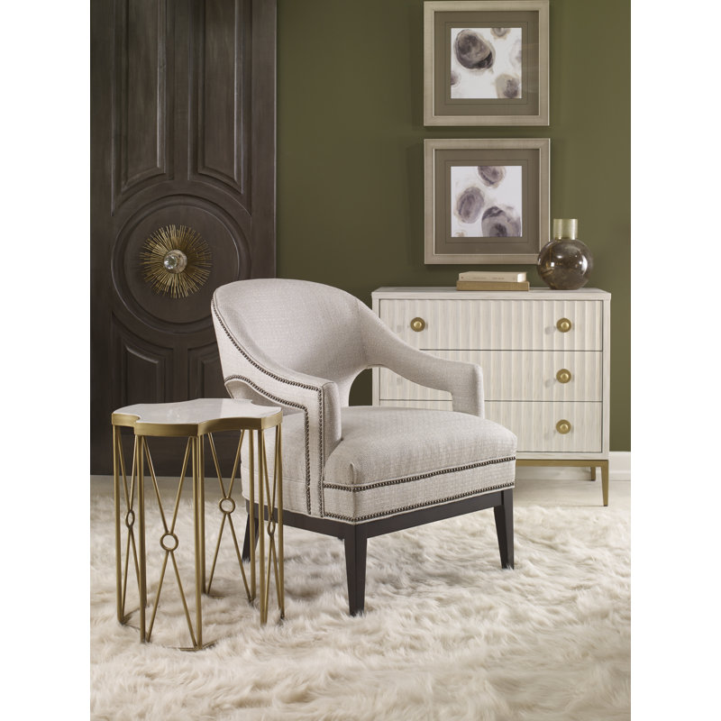 Callie 26.5" W Armchair, Espresso, Oasis (9508 97)