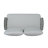 Mariano Steel Loveseat And Table-585968807