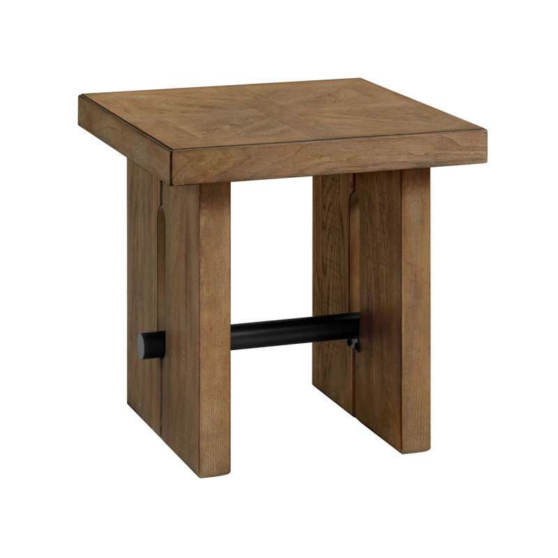 Rabbie Solid Wood End Table