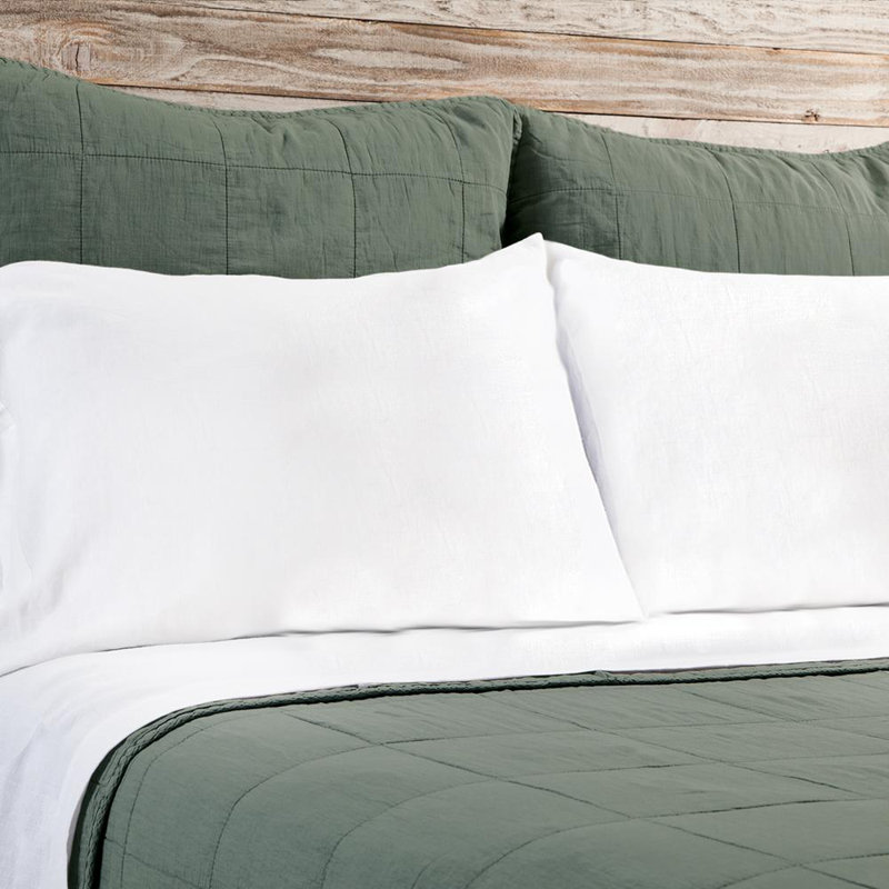Antwerp Coverlet, King Coverlet, Moss