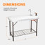 Table pliante portative 30 po