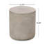 Table d'appoint d'extérieur en béton léger