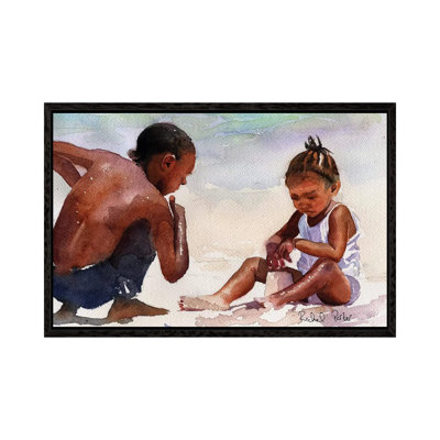 Sandcastle by Rachel Parker - Painting on Canvas