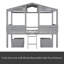 Lit mezzanine simple avec tiroirs Alecha Kids-419904061