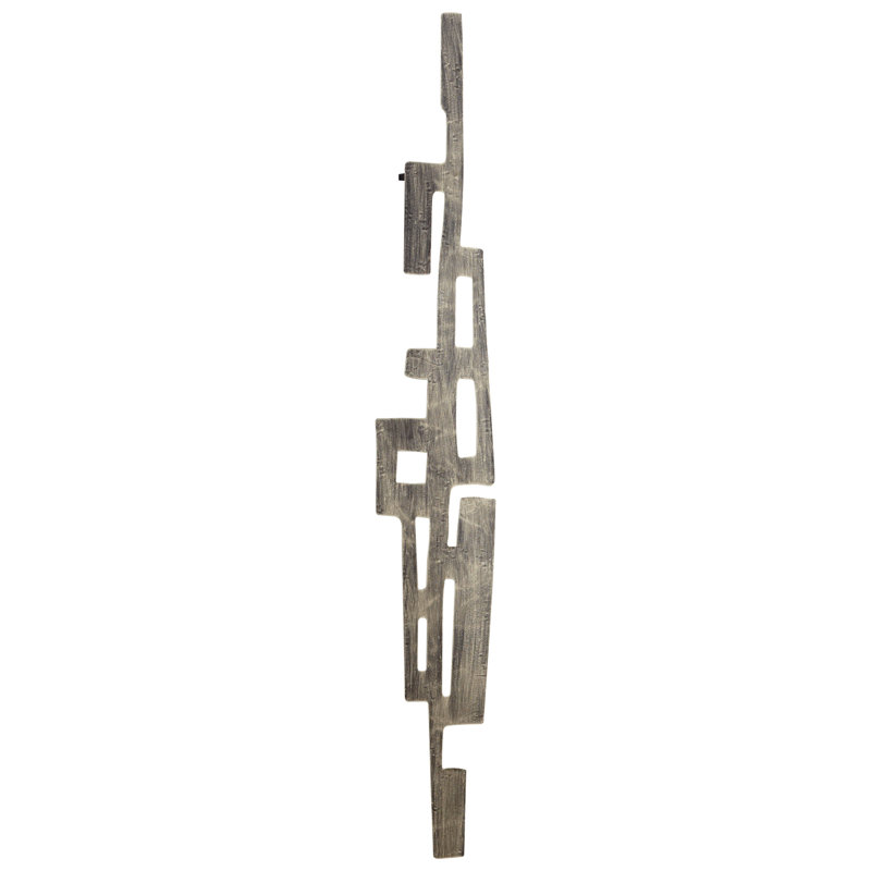Modern Abstract Wall Decor on Metal