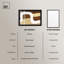 Art mural bohème Minimal Wavy II-115126118-115126120