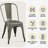 Clogh Counter Stool with Metal Frame-852019333