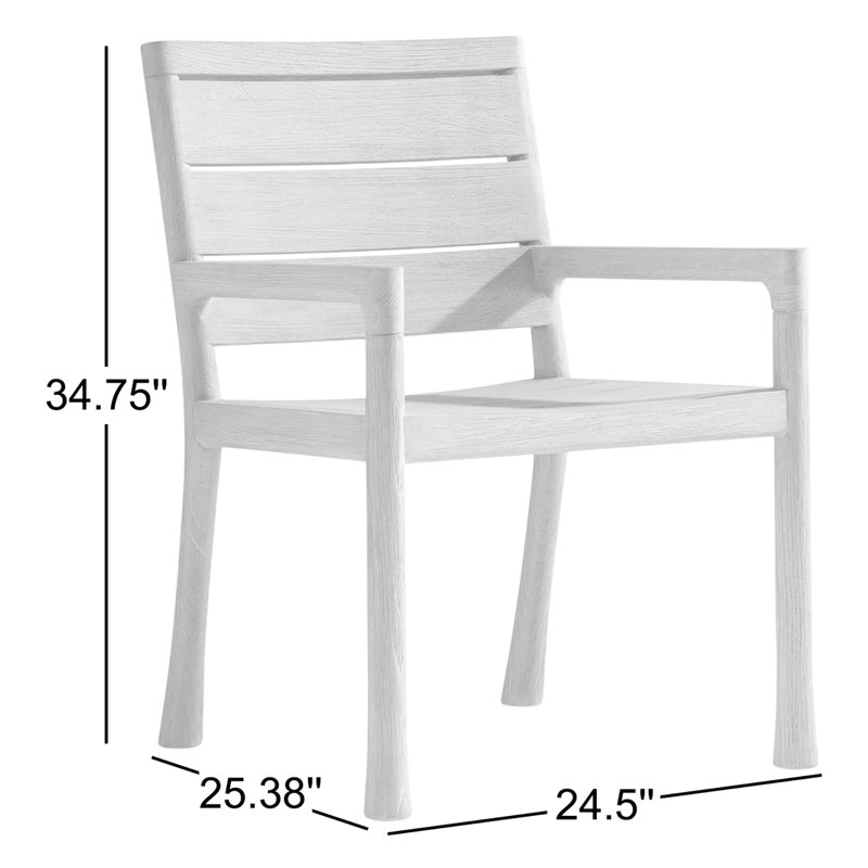 Marco Outdoor Teak Dining Armchair